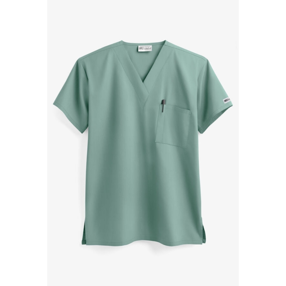UA Best Buy Scrubs Unisex 1-Pocket V-Neck Top